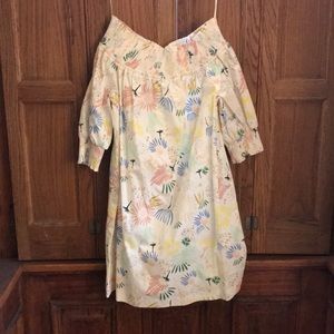 Off shoulder floral dress - Zara NWT